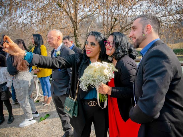 Il matrimonio di Angel Luis e Shayne a Soriso, Novara 56