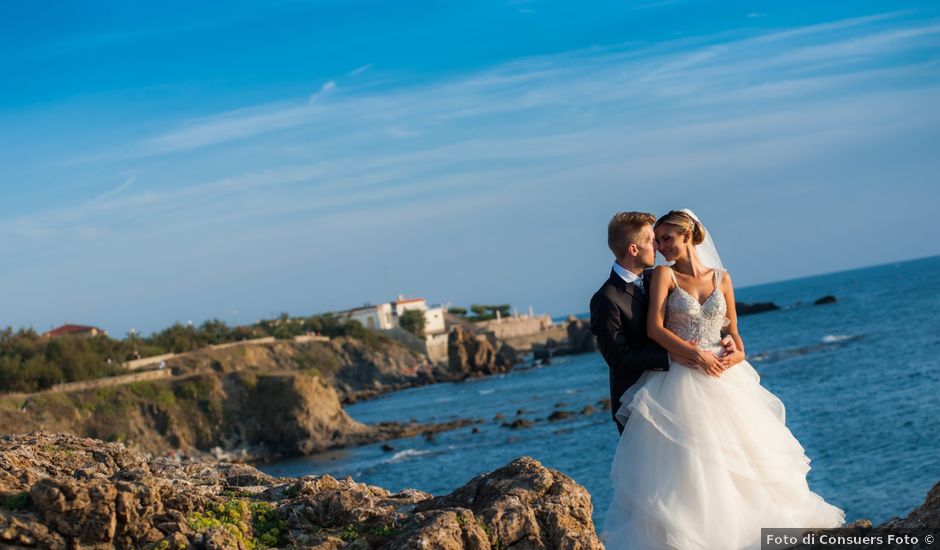 Il matrimonio di Valerio e Katerina a Crespina, Pisa