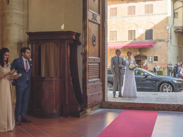Il matrimonio di Andre e Stefani a Pienza, Siena 8
