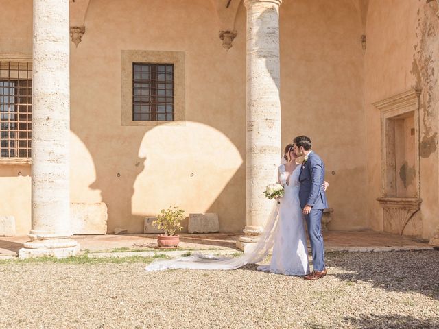 Il matrimonio di Andre e Stefani a Pienza, Siena 1