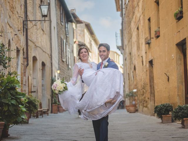Il matrimonio di Andre e Stefani a Pienza, Siena 60