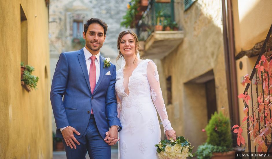 Il matrimonio di Andre e Stefani a Pienza, Siena
