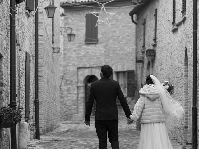 Il matrimonio di Alessandro e Martina a Montegridolfo, Rimini 39