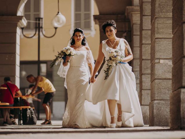 Il matrimonio di Valerie e Anaïs a Aosta, Aosta 9