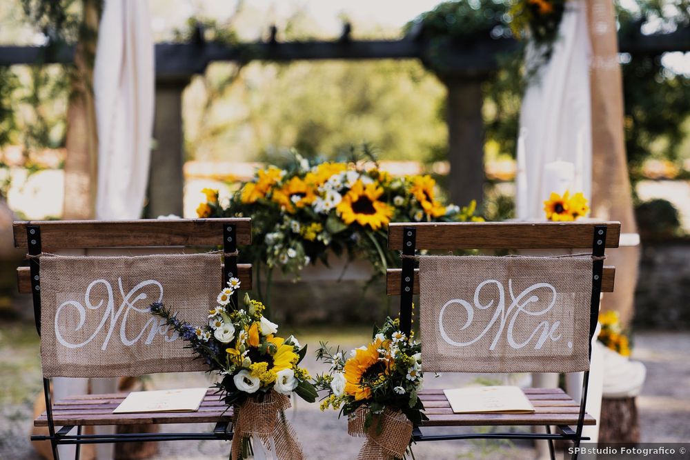 Matrimoni estivi: chi ha scelto i girasoli?🌻 1