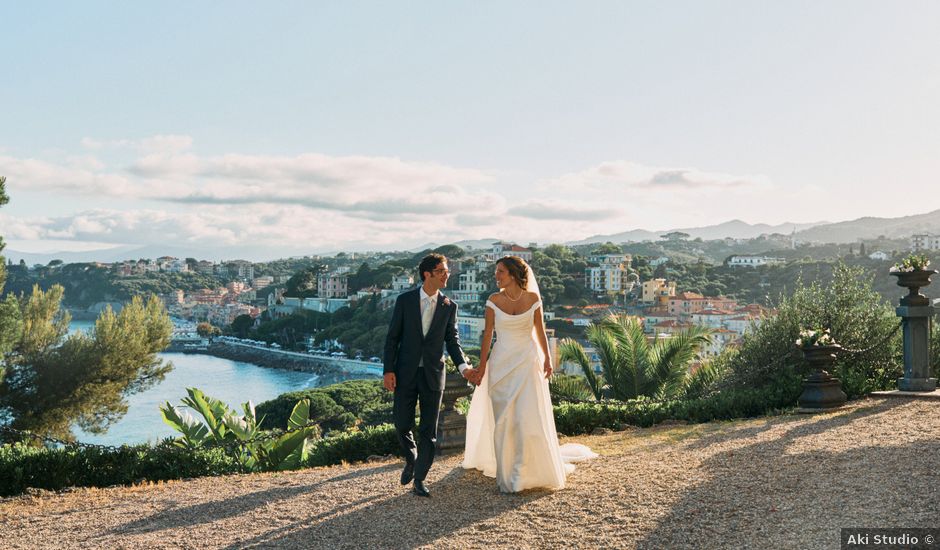 Il matrimonio di Teo e Rebecca a Arenzano, Genova