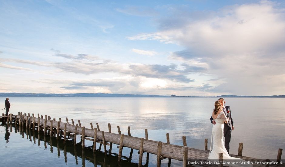 Il matrimonio di Paolo e Sabrina a Capodimonte, Viterbo