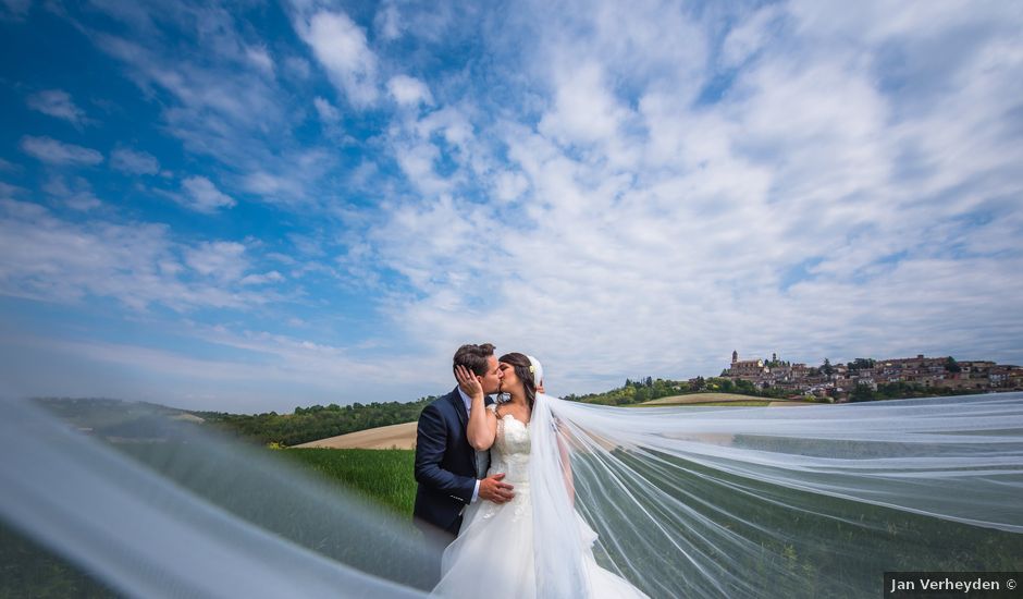 Il matrimonio di Alberto e Sara a Vignale Monferrato, Alessandria