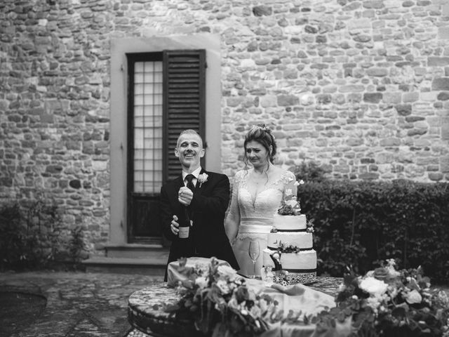 Il matrimonio di Alessio e Valentina a Barberino di Mugello, Firenze 103