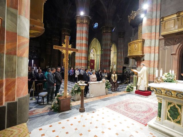 Il matrimonio di Eros e Giuseppina a Vigevano, Pavia 28