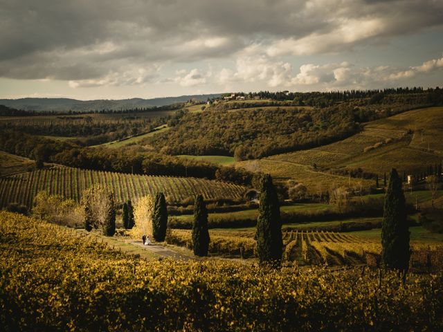 Il matrimonio di Tiziano e Laura a San Gimignano, Siena 24