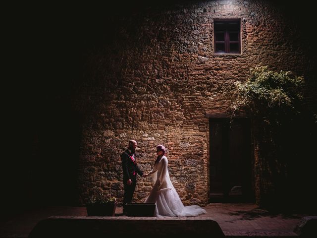 Il matrimonio di Tiziano e Laura a San Gimignano, Siena 47