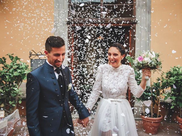 Il matrimonio di Veronica e Alberto a San Miniato, Pisa 41