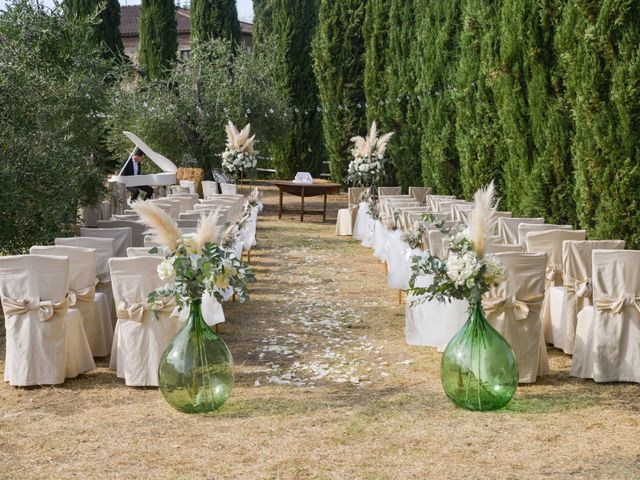 Il matrimonio di Francesco e Michela a Lajatico, Pisa 29