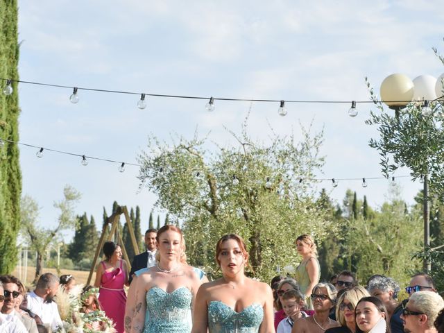 Il matrimonio di Francesco e Michela a Lajatico, Pisa 55