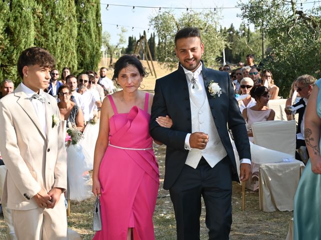 Il matrimonio di Francesco e Michela a Lajatico, Pisa 56