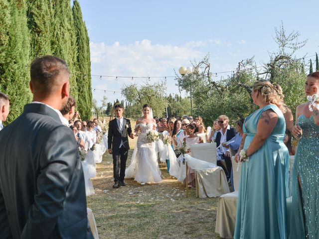 Il matrimonio di Francesco e Michela a Lajatico, Pisa 59
