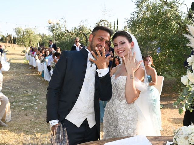 Il matrimonio di Francesco e Michela a Lajatico, Pisa 62
