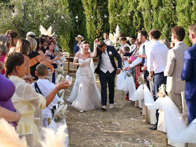 Il matrimonio di Francesco e Michela a Lajatico, Pisa 63