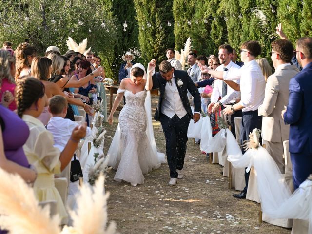 Il matrimonio di Francesco e Michela a Lajatico, Pisa 64