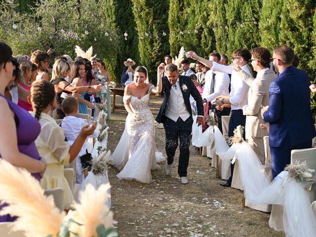 Il matrimonio di Francesco e Michela a Lajatico, Pisa 65