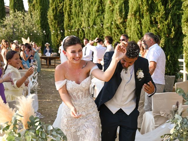 Il matrimonio di Francesco e Michela a Lajatico, Pisa 66