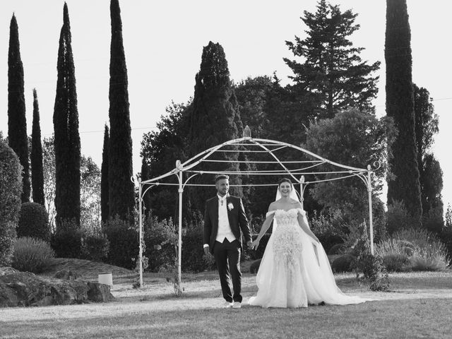 Il matrimonio di Francesco e Michela a Lajatico, Pisa 72