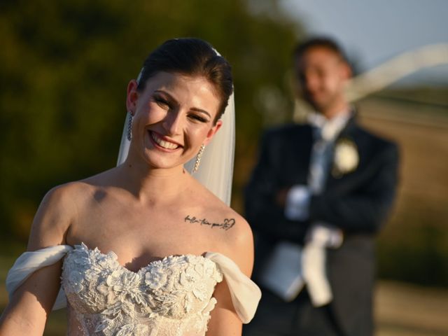 Il matrimonio di Francesco e Michela a Lajatico, Pisa 75
