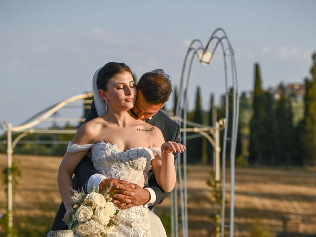 Il matrimonio di Francesco e Michela a Lajatico, Pisa 76