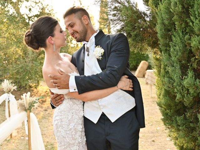 Il matrimonio di Francesco e Michela a Lajatico, Pisa 79