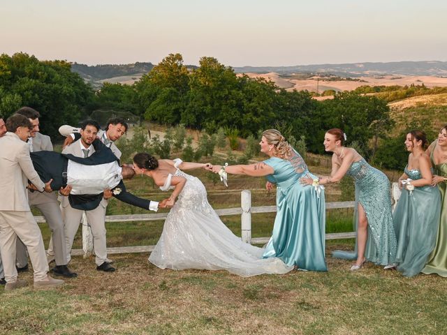 Il matrimonio di Francesco e Michela a Lajatico, Pisa 85