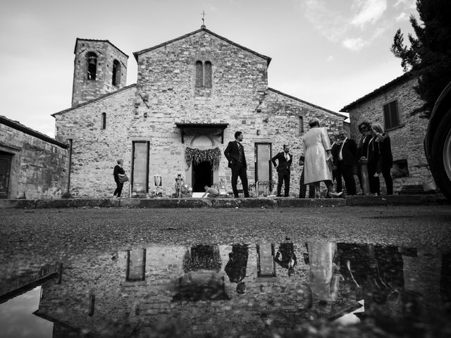 Il matrimonio di Leonardo e Alessandra a Castel Focognano, Arezzo 14