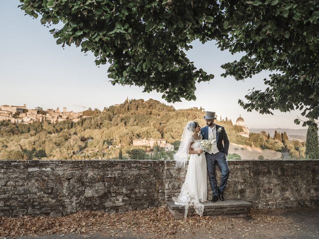 Il matrimonio di Elisa e Simone a Todi, Perugia 43