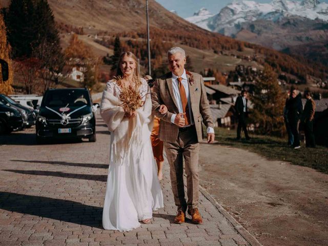 Il matrimonio di Stefano e Helen a Ayas, Aosta 42