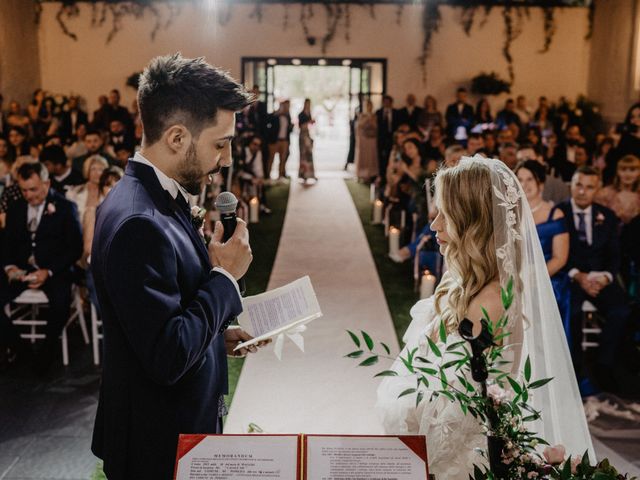 Il matrimonio di Nicola e Giulia a Pomezia, Roma 40