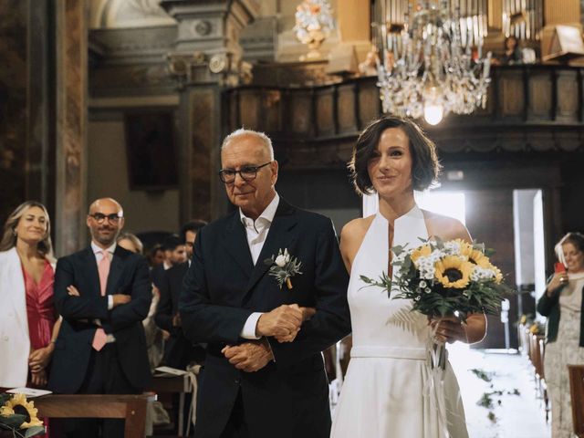 Il matrimonio di Edoardo e Camilla a La Salle, Aosta 15