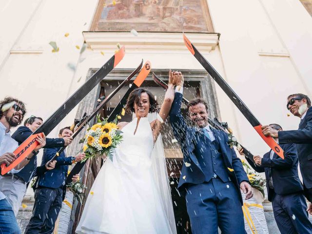 Il matrimonio di Edoardo e Camilla a La Salle, Aosta 21