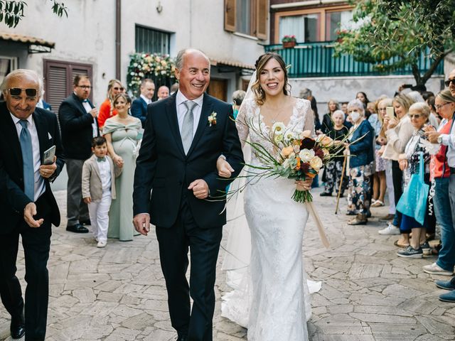 Il matrimonio di Leonardo e Alessia a Cerreto Laziale, Roma 25