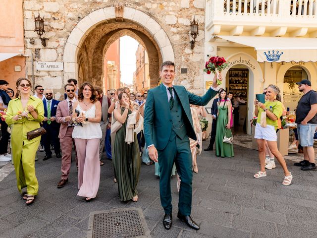 Il matrimonio di Michel e Desireè a Taormina, Messina 13