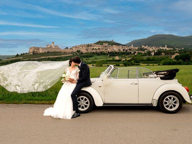 Il matrimonio di Giulia Sensi e Andrea Caputo a Assisi, Perugia 1