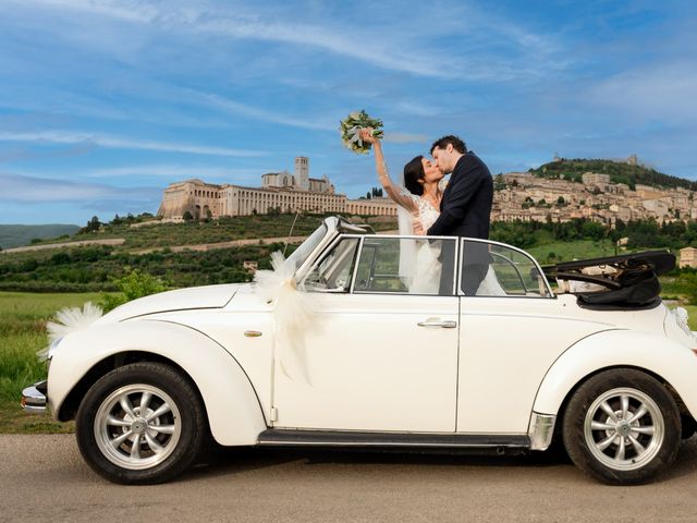 Il matrimonio di Giulia Sensi e Andrea Caputo a Assisi, Perugia 8