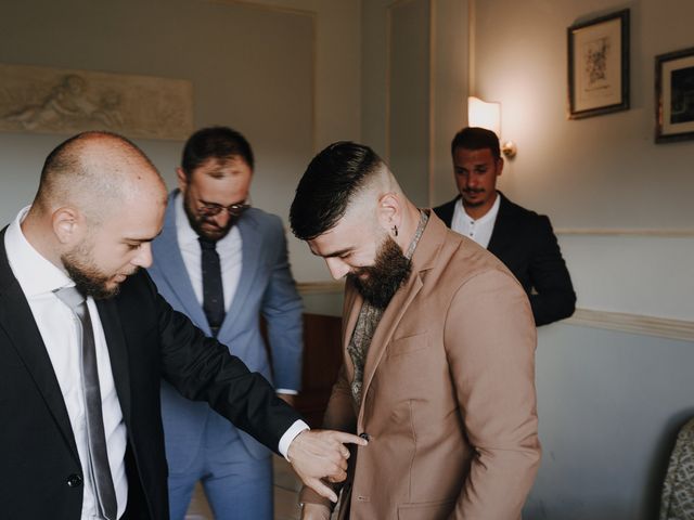 Il matrimonio di Fabio e Irene a Montaione, Firenze 14