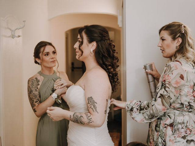 Il matrimonio di Fabio e Irene a Montaione, Firenze 35
