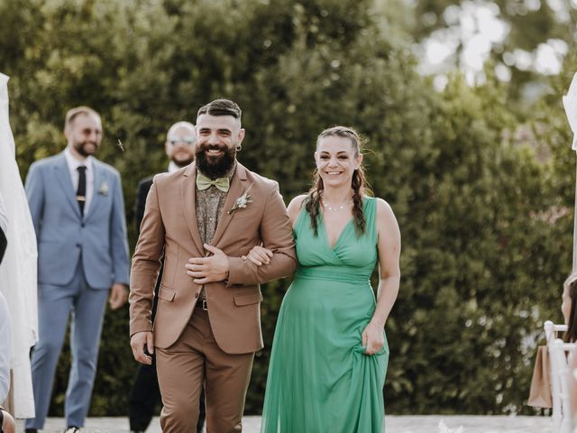 Il matrimonio di Fabio e Irene a Montaione, Firenze 58