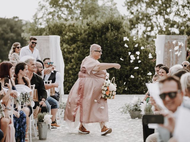 Il matrimonio di Fabio e Irene a Montaione, Firenze 72