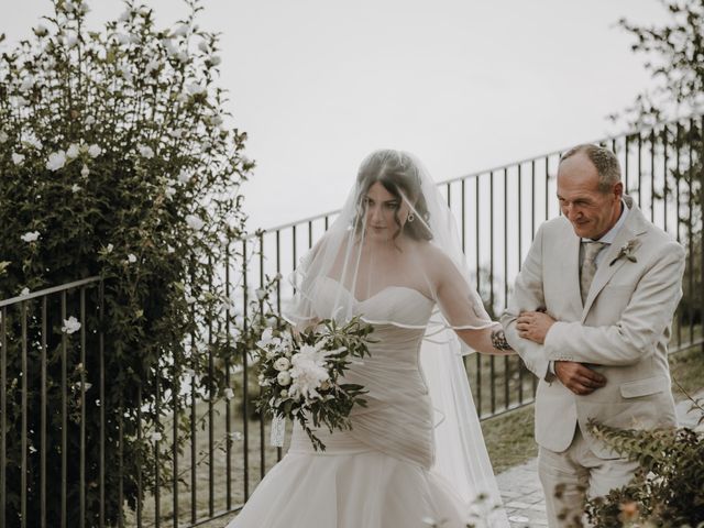 Il matrimonio di Fabio e Irene a Montaione, Firenze 75