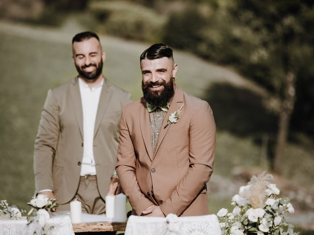Il matrimonio di Fabio e Irene a Montaione, Firenze 76
