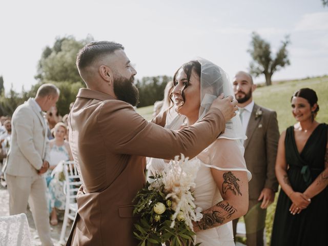 Il matrimonio di Fabio e Irene a Montaione, Firenze 84