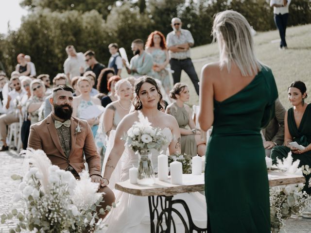Il matrimonio di Fabio e Irene a Montaione, Firenze 92