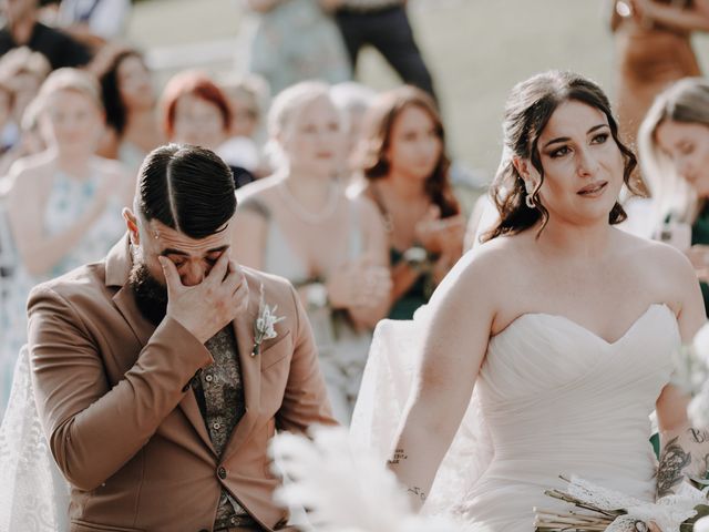 Il matrimonio di Fabio e Irene a Montaione, Firenze 95